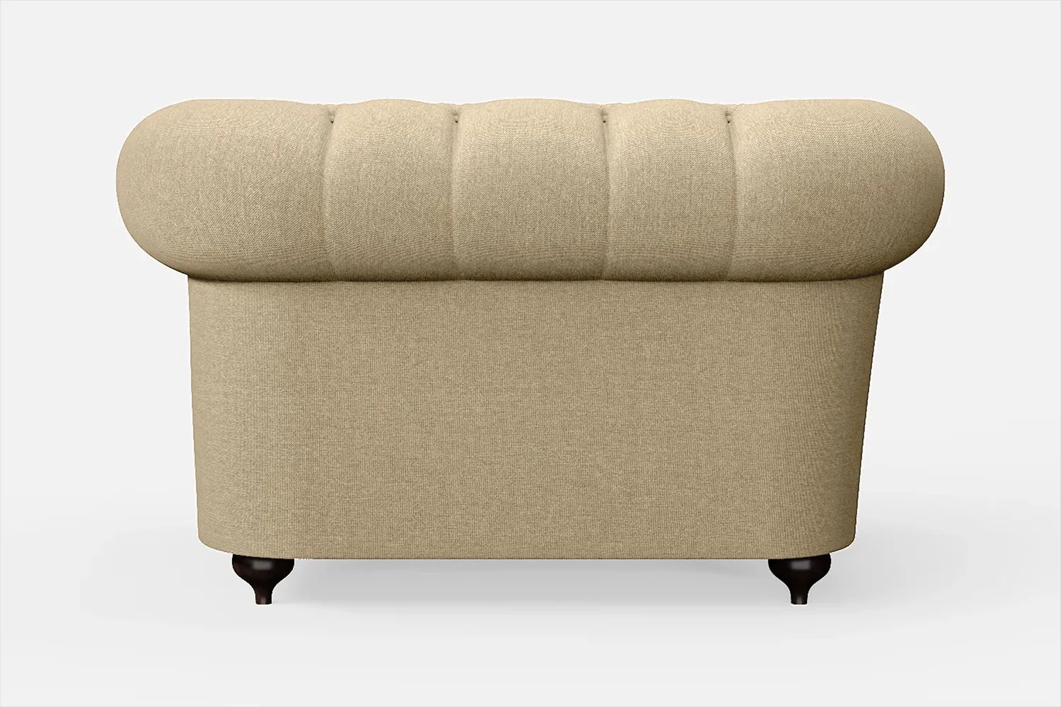 Bitonto Armchair Beige Linen Fabric