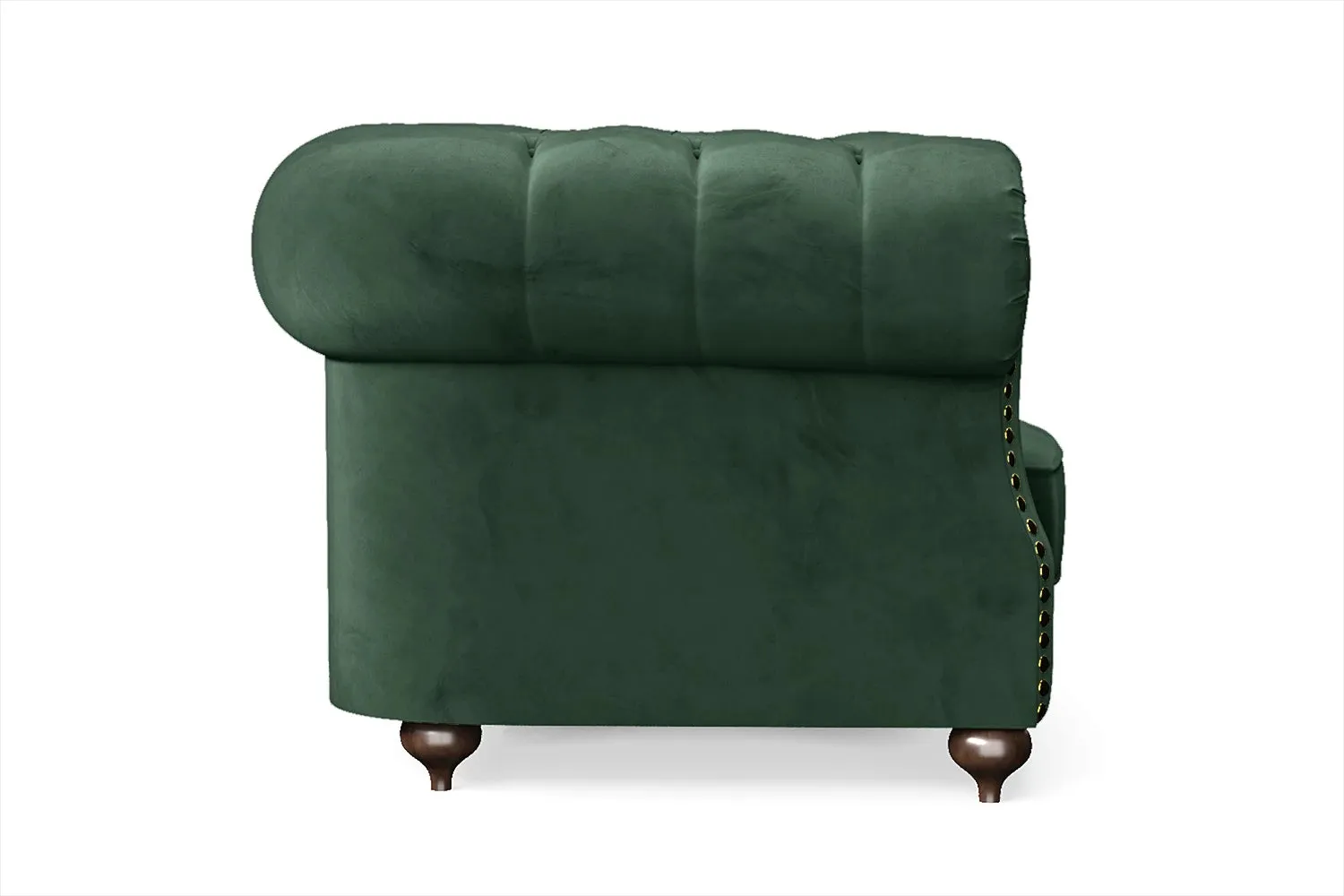 Bitonto Armchair Green Velvet