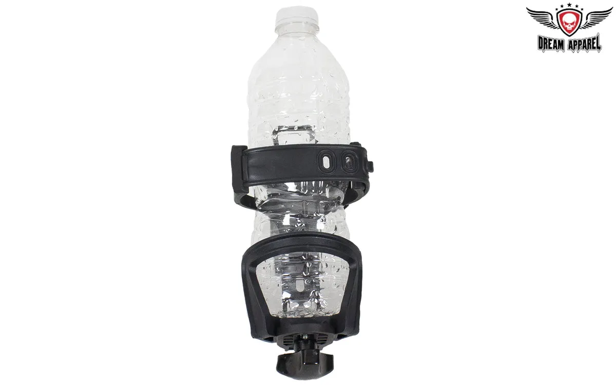 Black Adjustable Bottle & Drink Holder