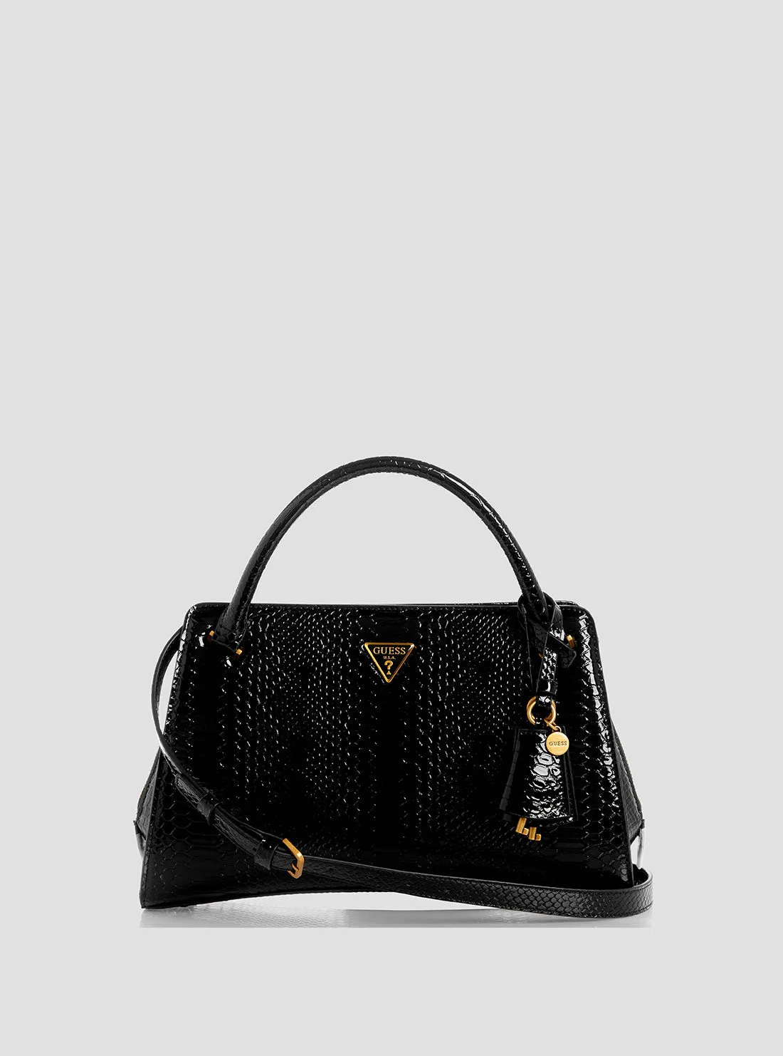 Black Annita Girlfriend Satchel Bag