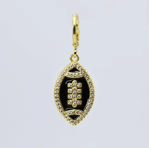 Black Football Charm CH-339