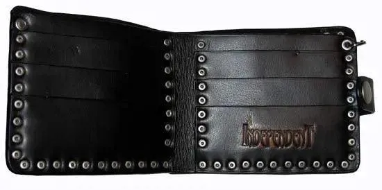 Black Leather Cross Wallet