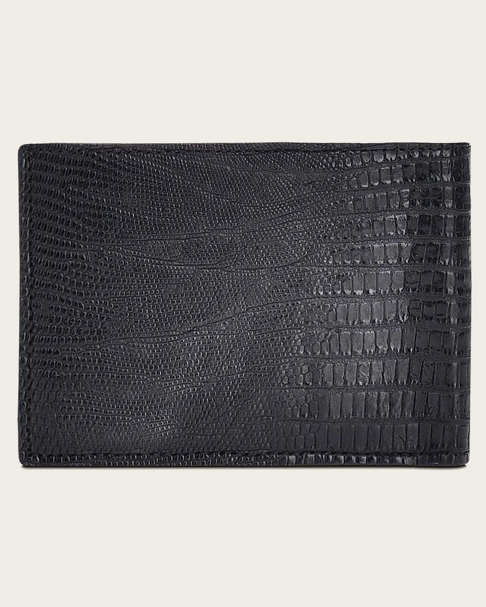 Black lizard wallet