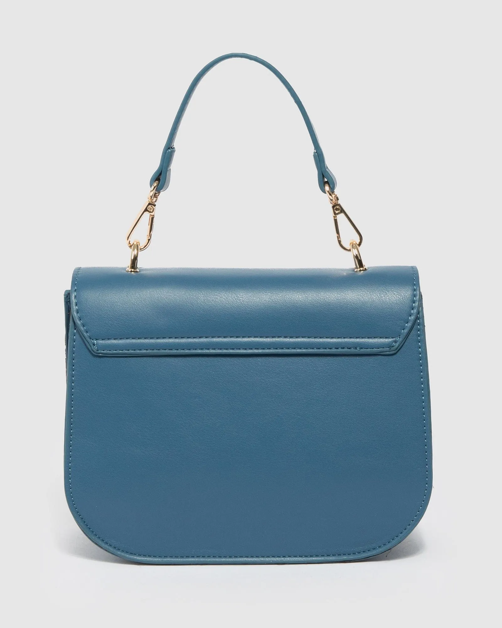 Blue Kennedy Star Top Handle Bag