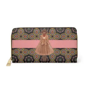 Blush Tulle Print Wallet