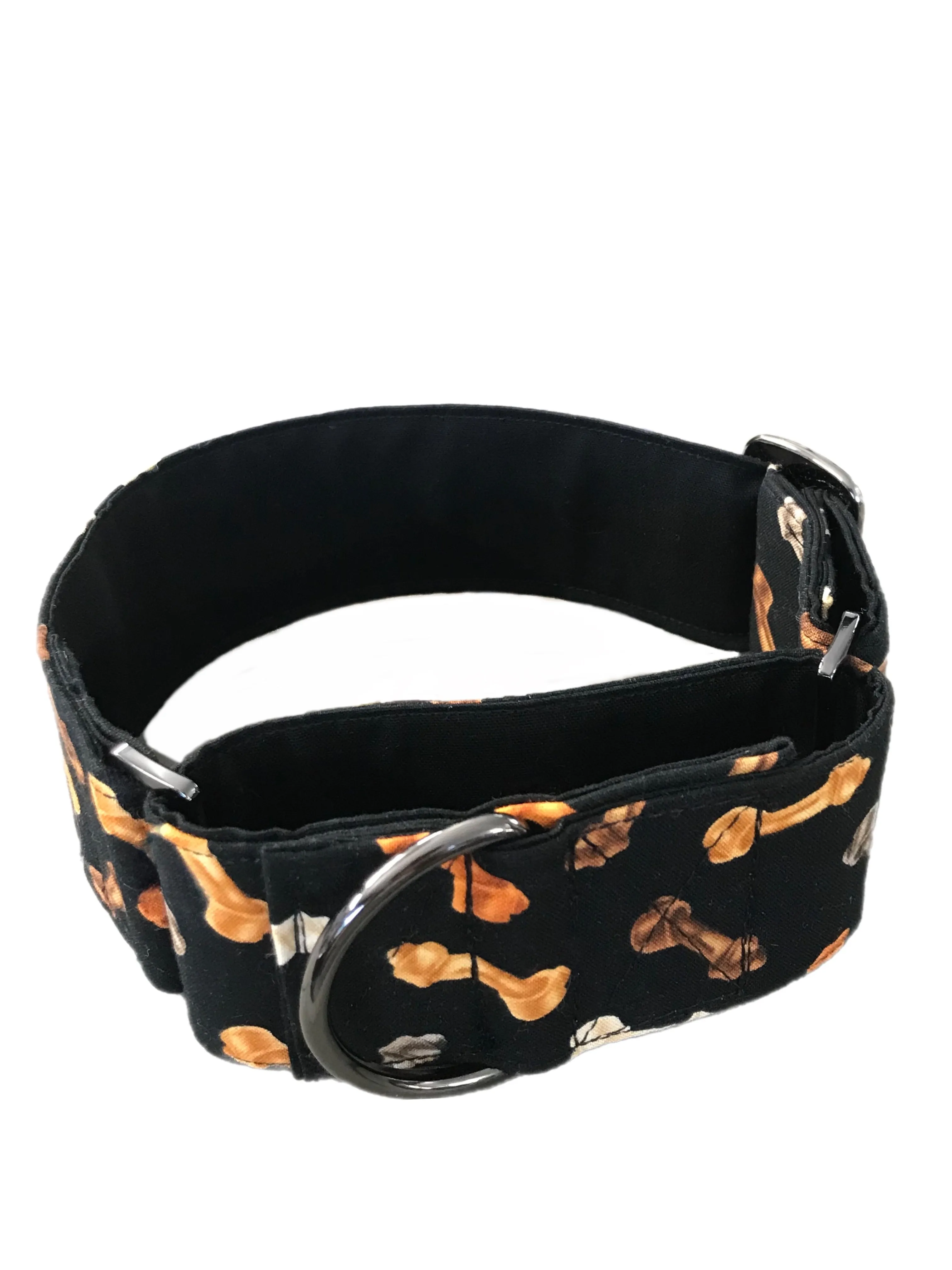 Bonesarama martingale collar greyhound 5cms super soft cotton fabric