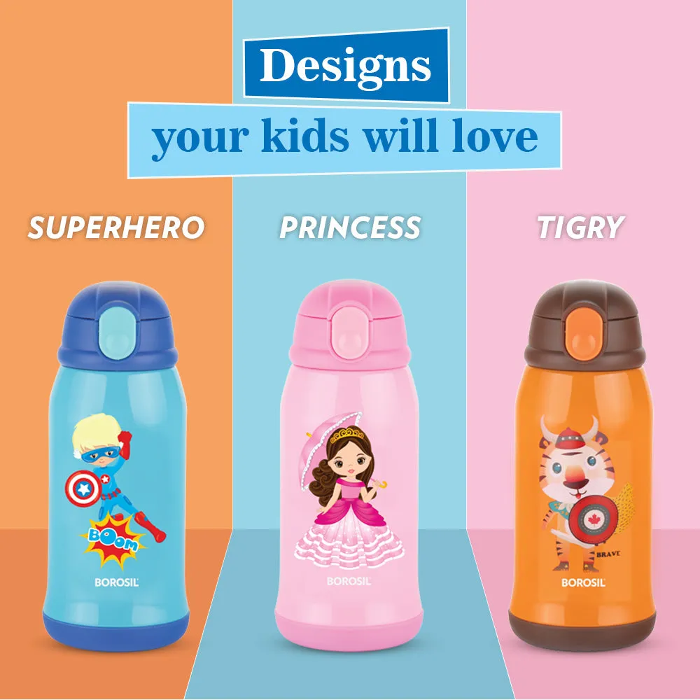 Borosil Tigry Kids Sipper