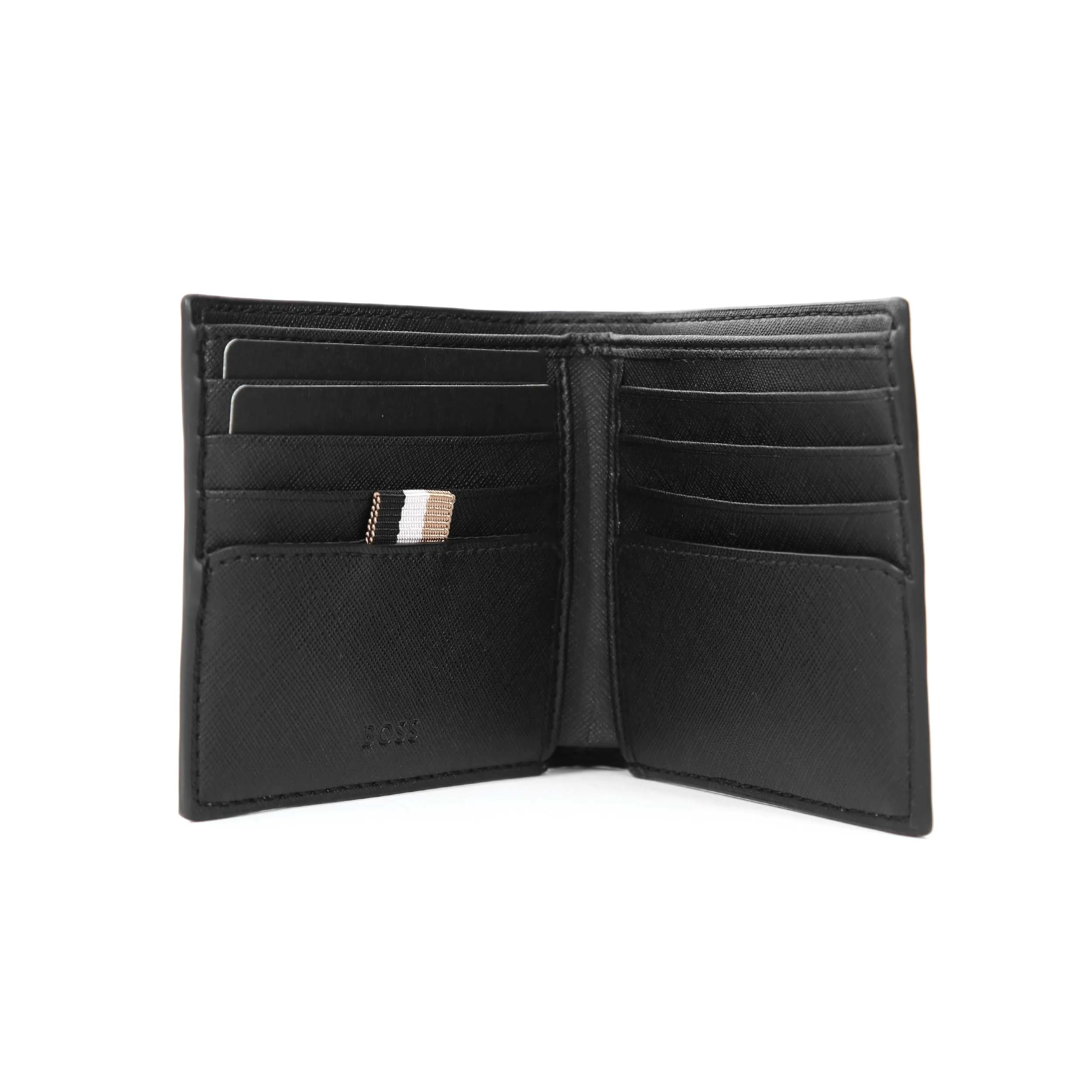 BOSS Zair 8 cc Wallet in Black