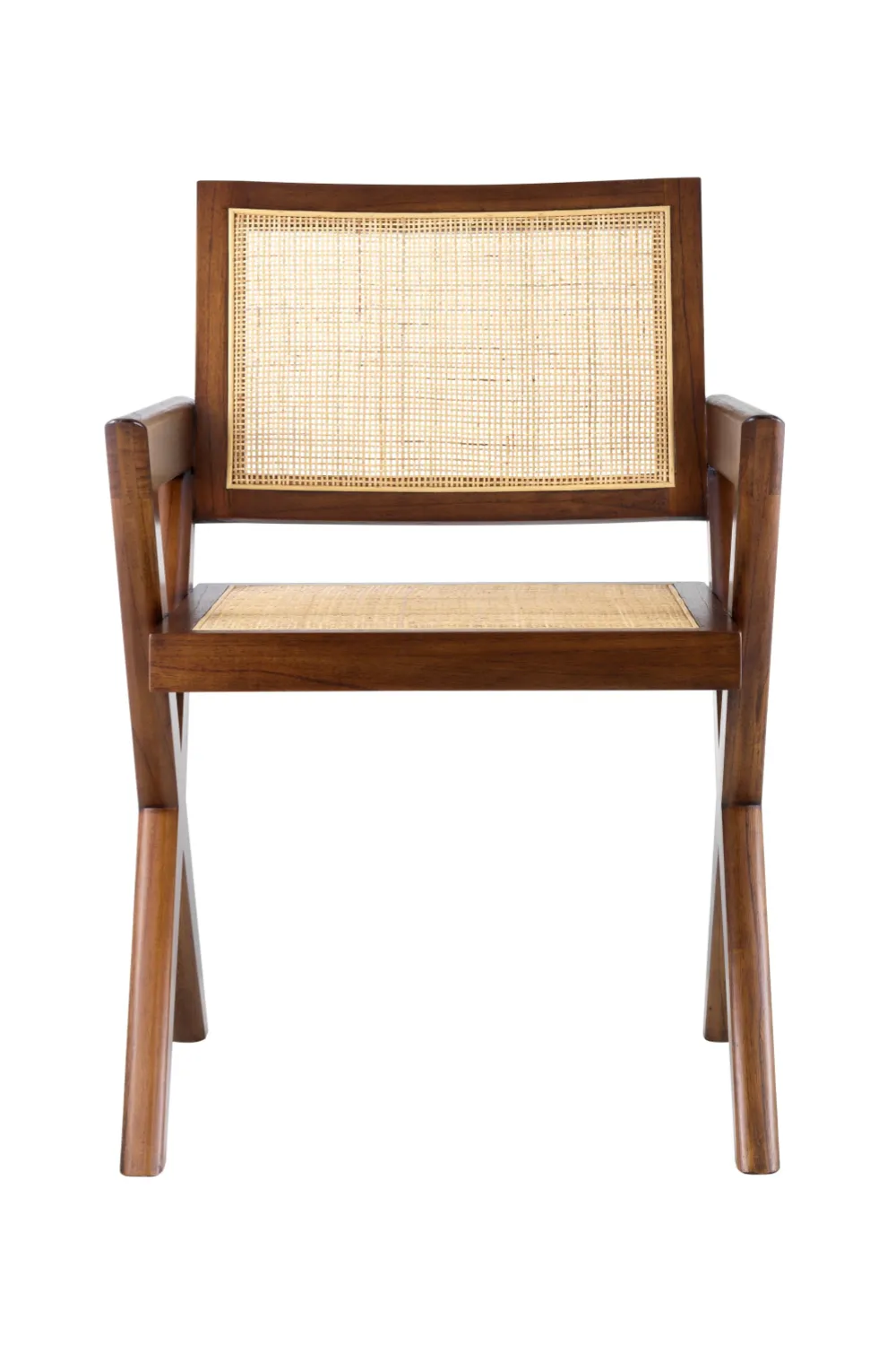 Brown Rattan Dining Armchair | Eichholtz Augustin