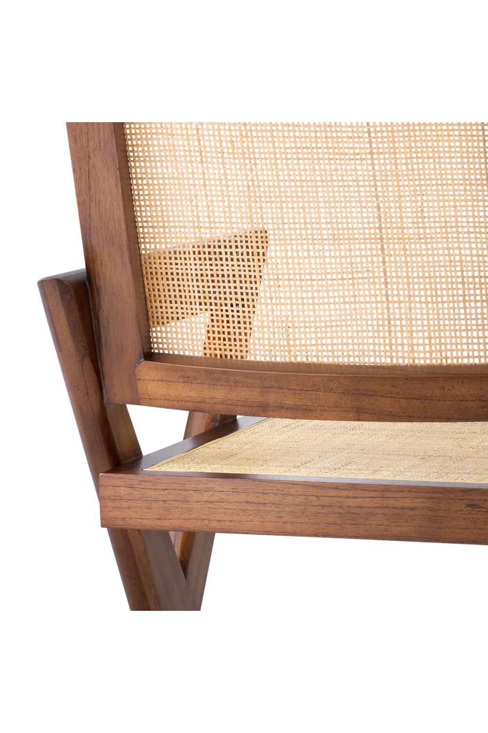 Brown Rattan Dining Armchair | Eichholtz Augustin