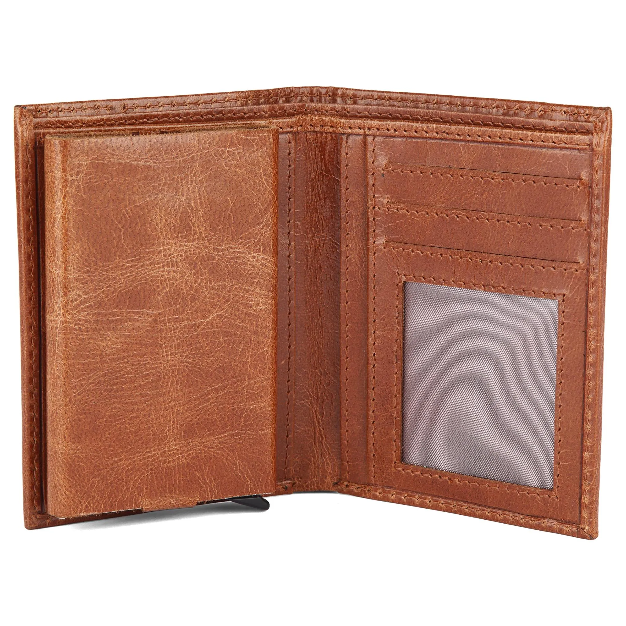 BRUCE RFID Protected Leather Wallet for Men