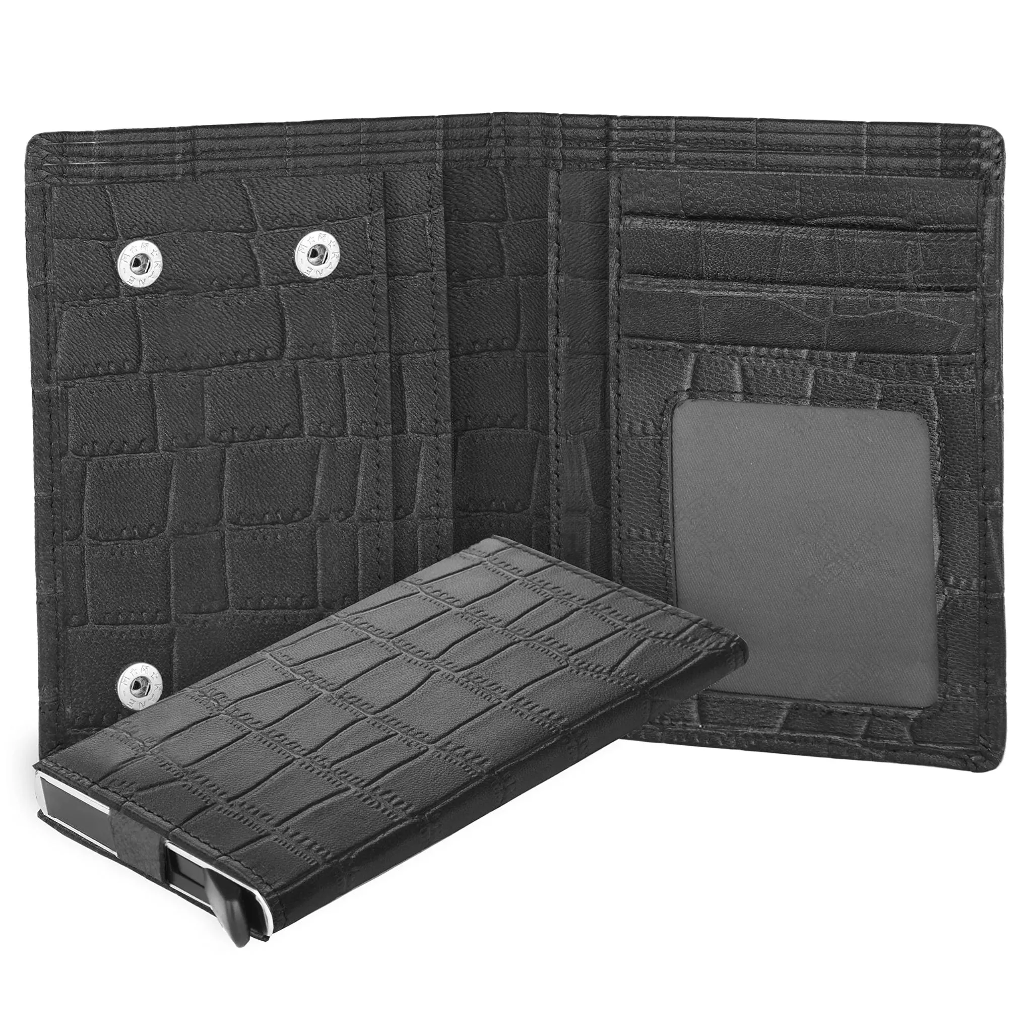 BRUCE RFID Protected Leather Wallet for Men