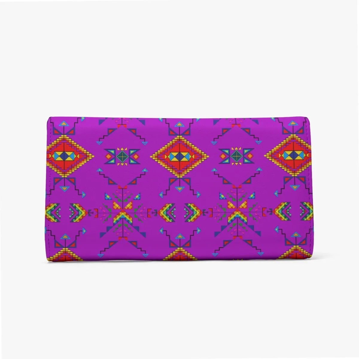 Buffalo Jump Purple Foldable Wallet