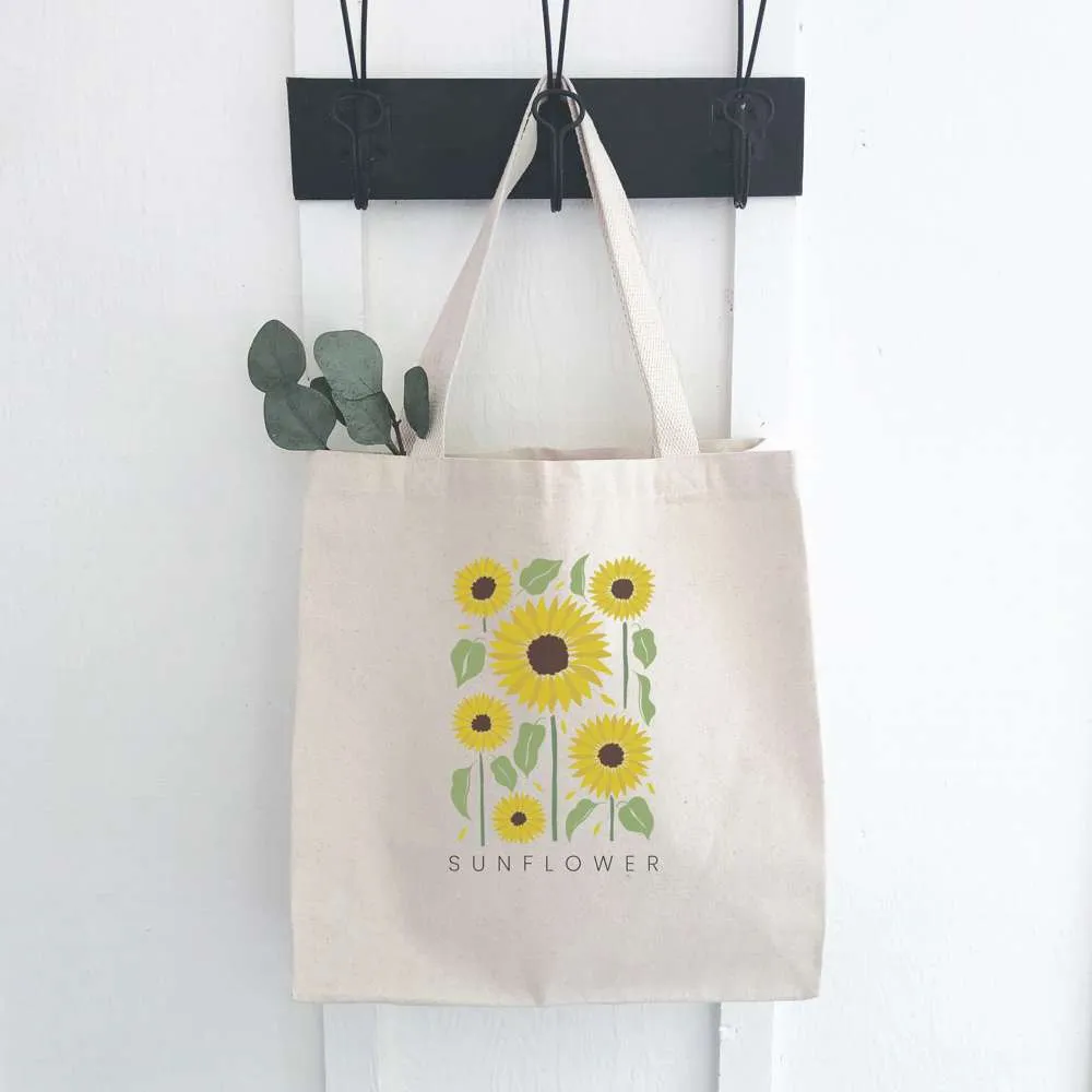 Canvas Tote Bag - Sunflower