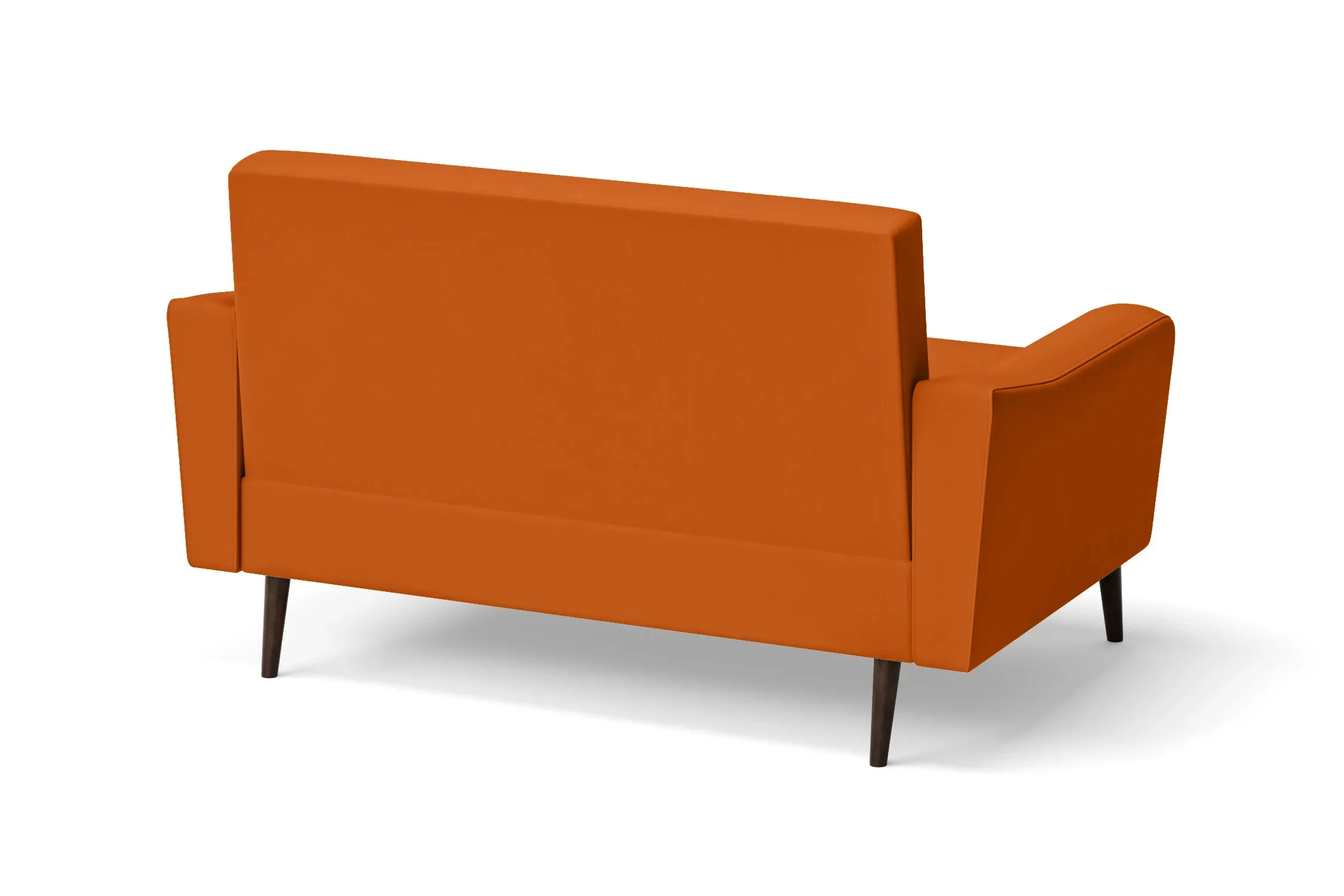 Carpi 2 Seater Sofa Orange Leather