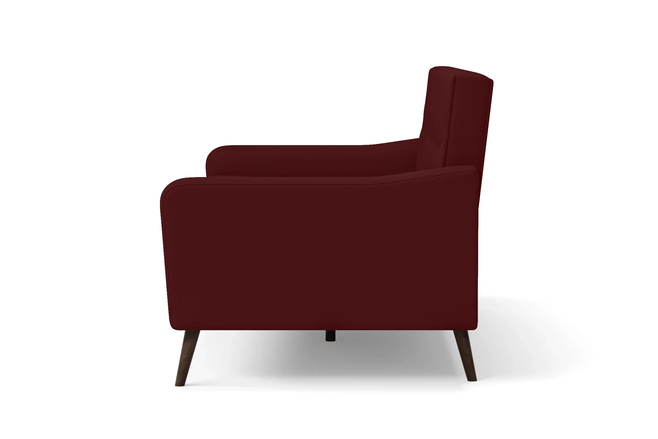 Carpi 2 Seater Sofa Red Leather