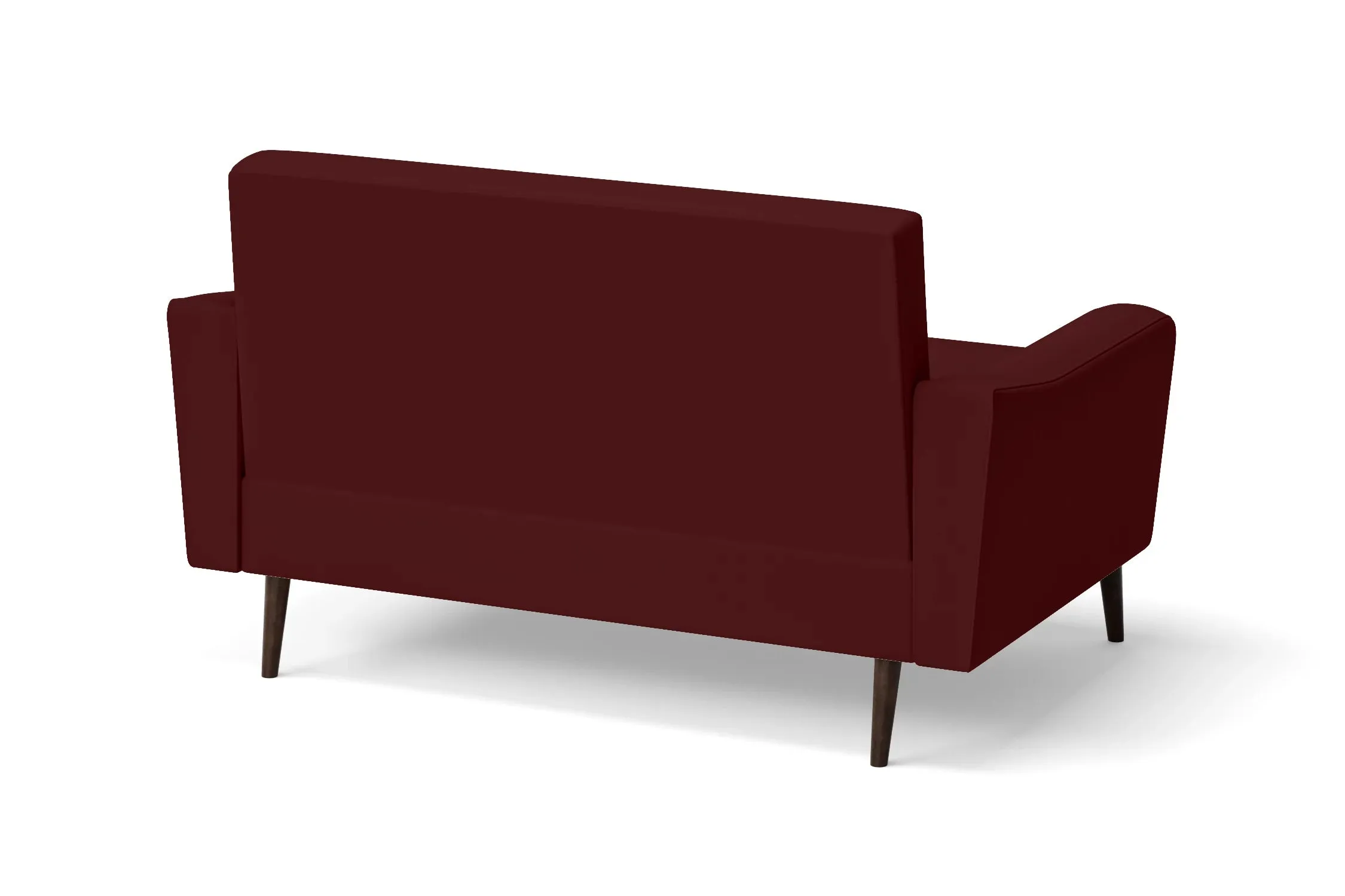 Carpi 2 Seater Sofa Red Leather