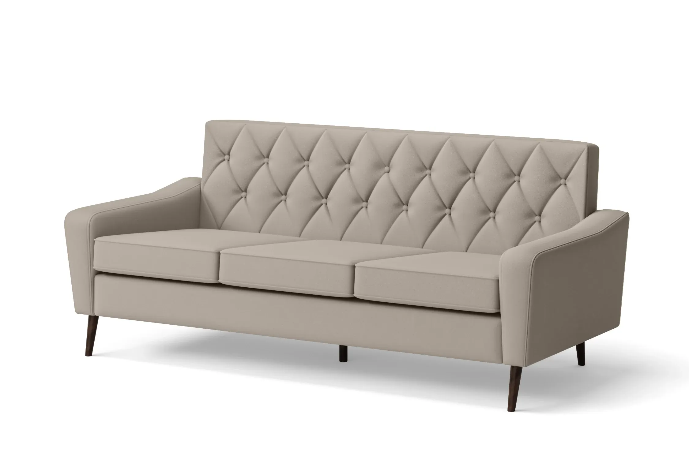 Carpi 3 Seater Sofa Sand Leather