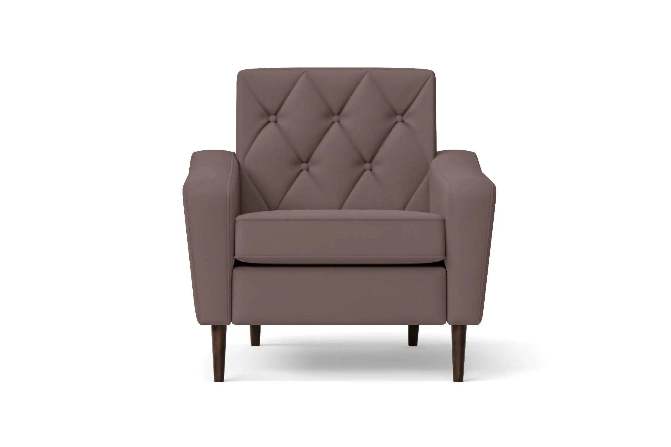 Carpi Armchair Rose Taupe Leather