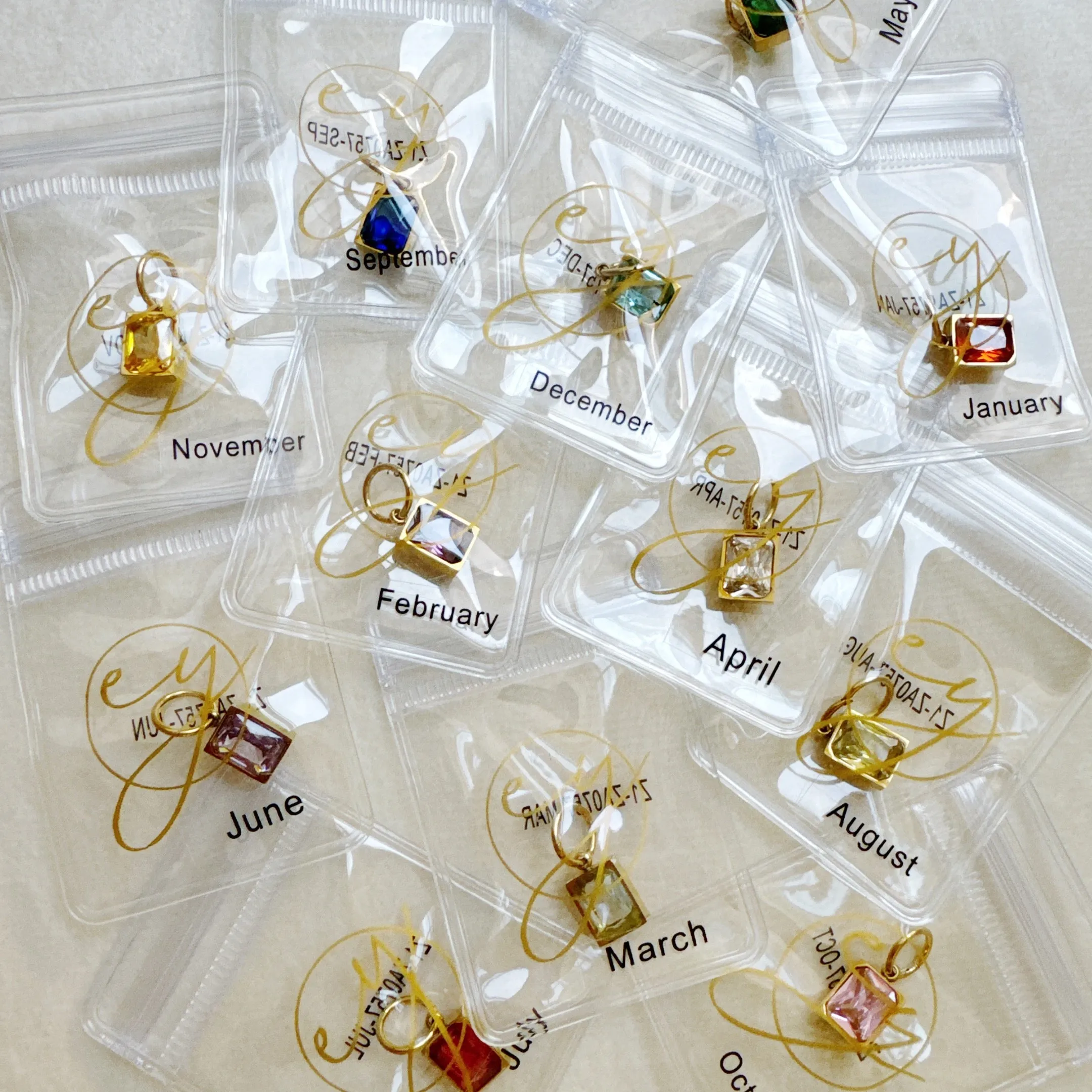 Charming Birthstone Charm Collection