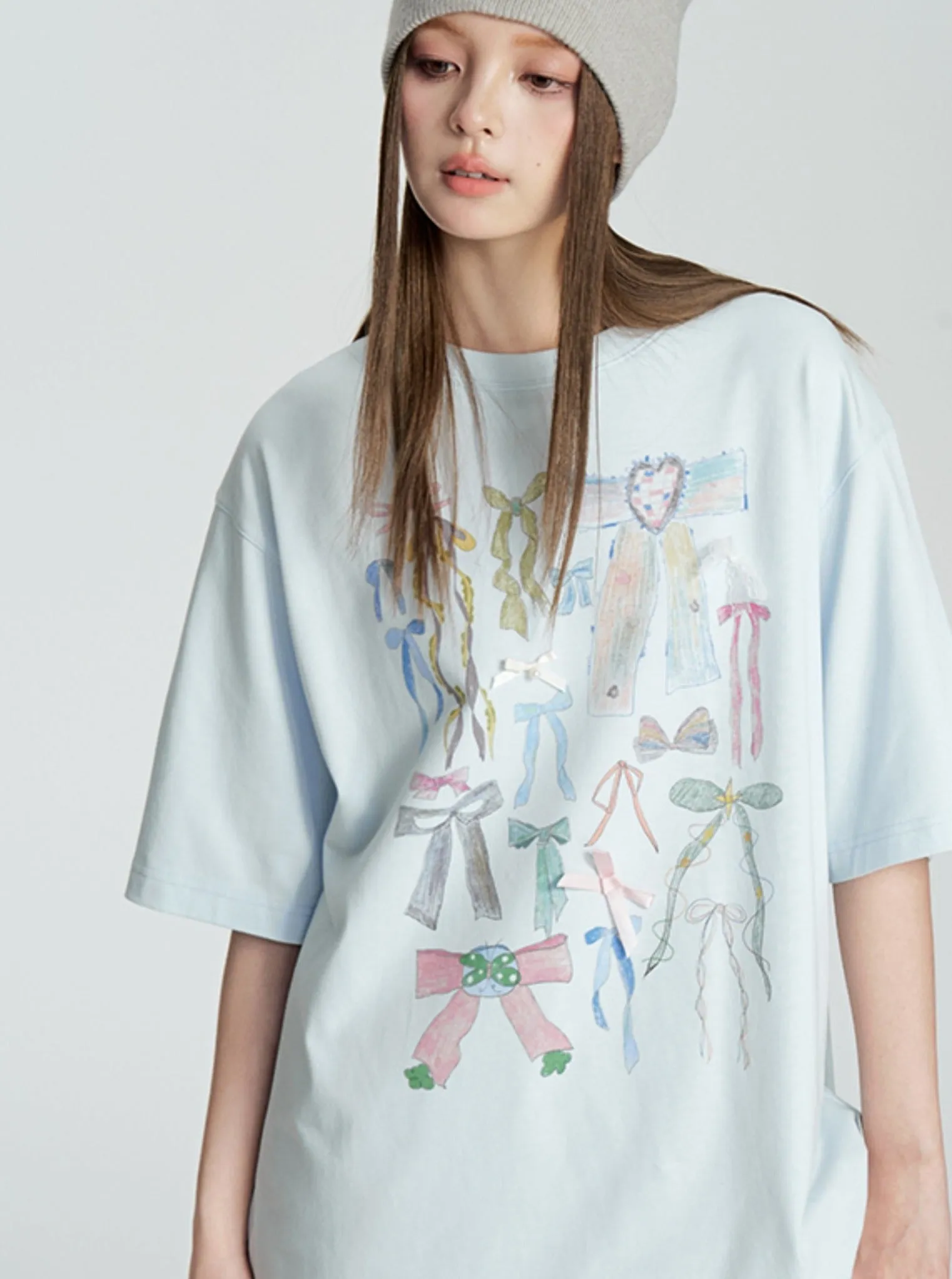 Charming Bow Graphic Tee