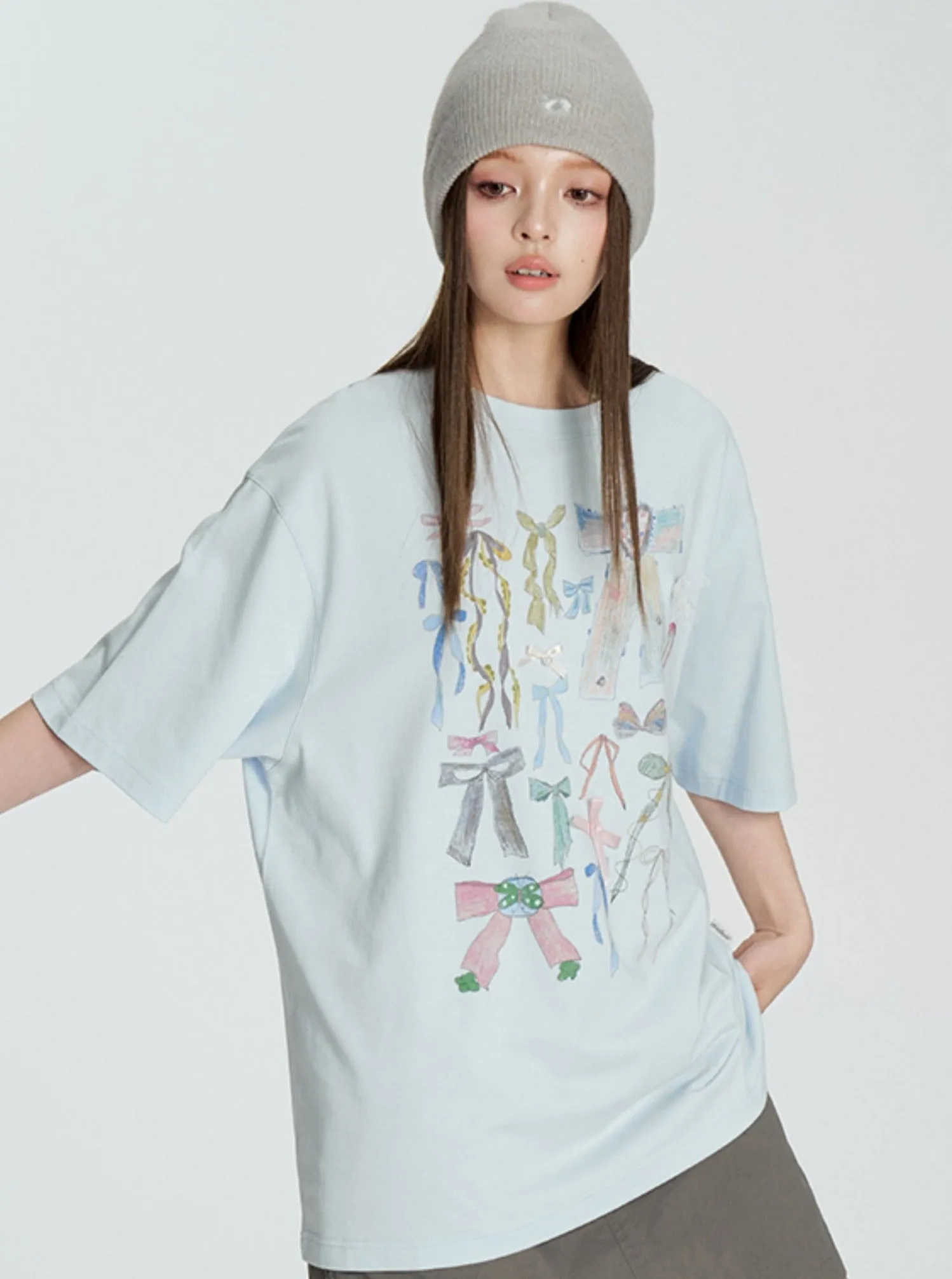 Charming Bow Graphic Tee