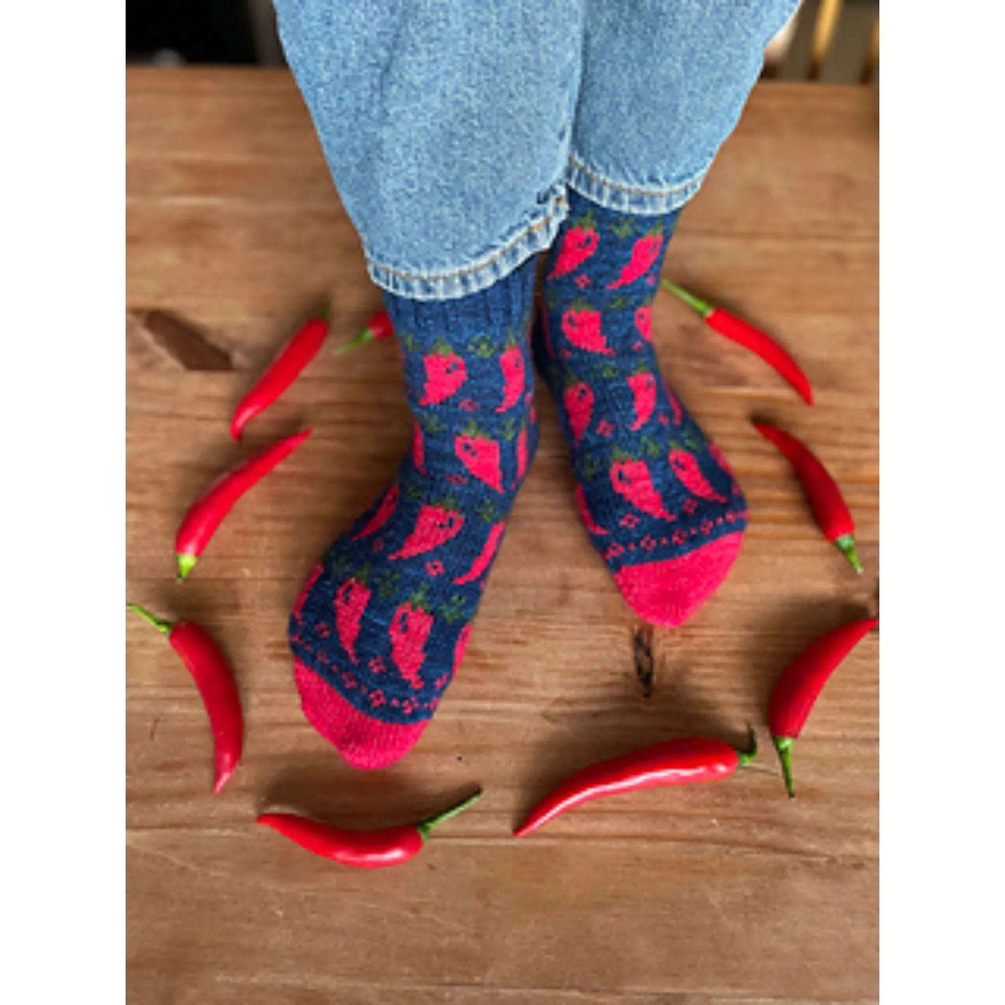 Charming Colorwork Socks by Charlotte Stone