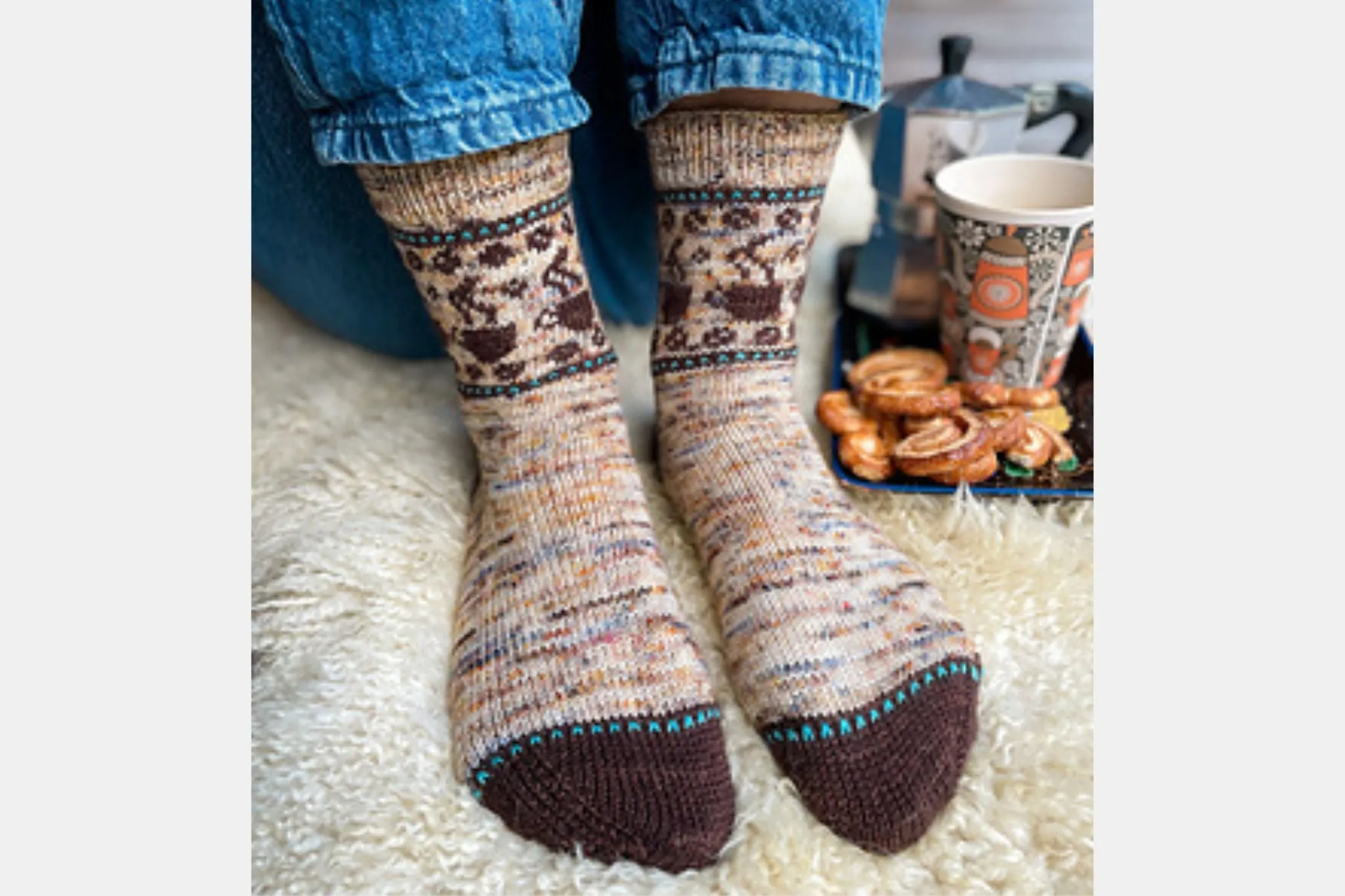 Charming Colorwork Socks