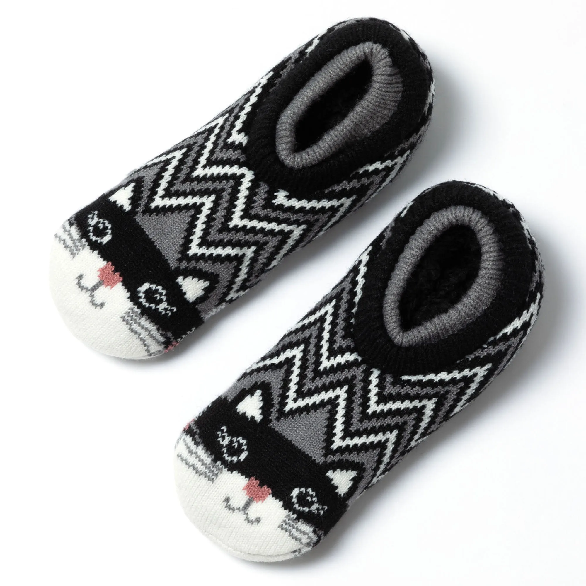 Charming Critter Cuffed Slipper Socks