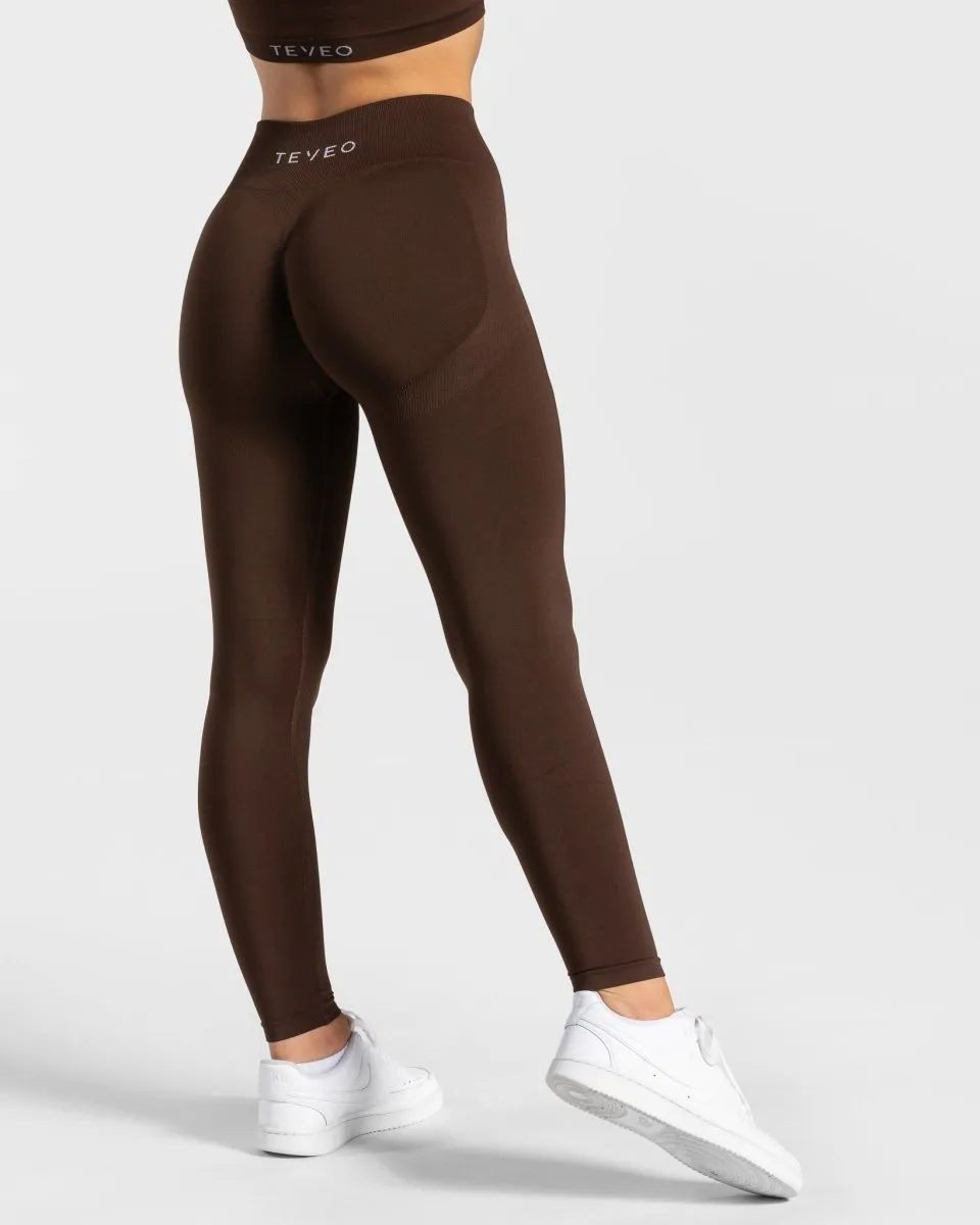 Charming Scrunch Leggings "Braun"