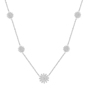 Charming Sunflower / Necklace Silver