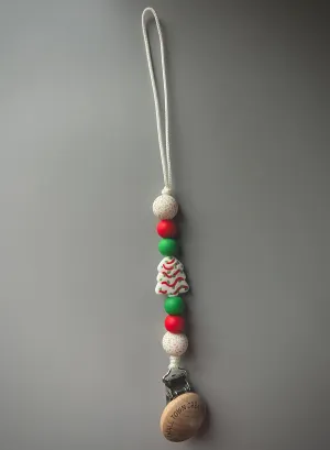 Christmas Tree Pacifier Holder