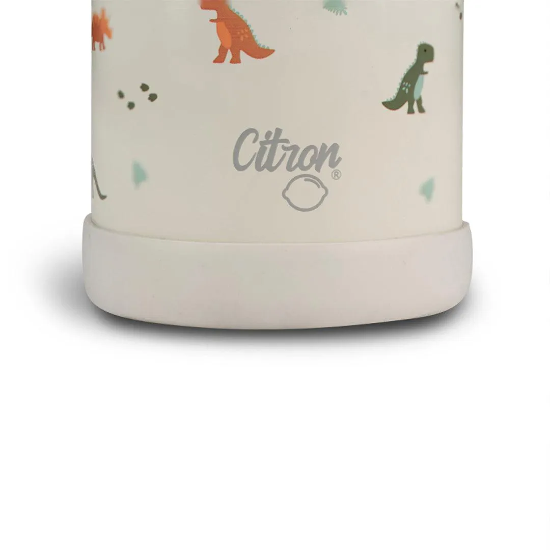 Citron Stainless Steel Insulated Water Bottle - Dino