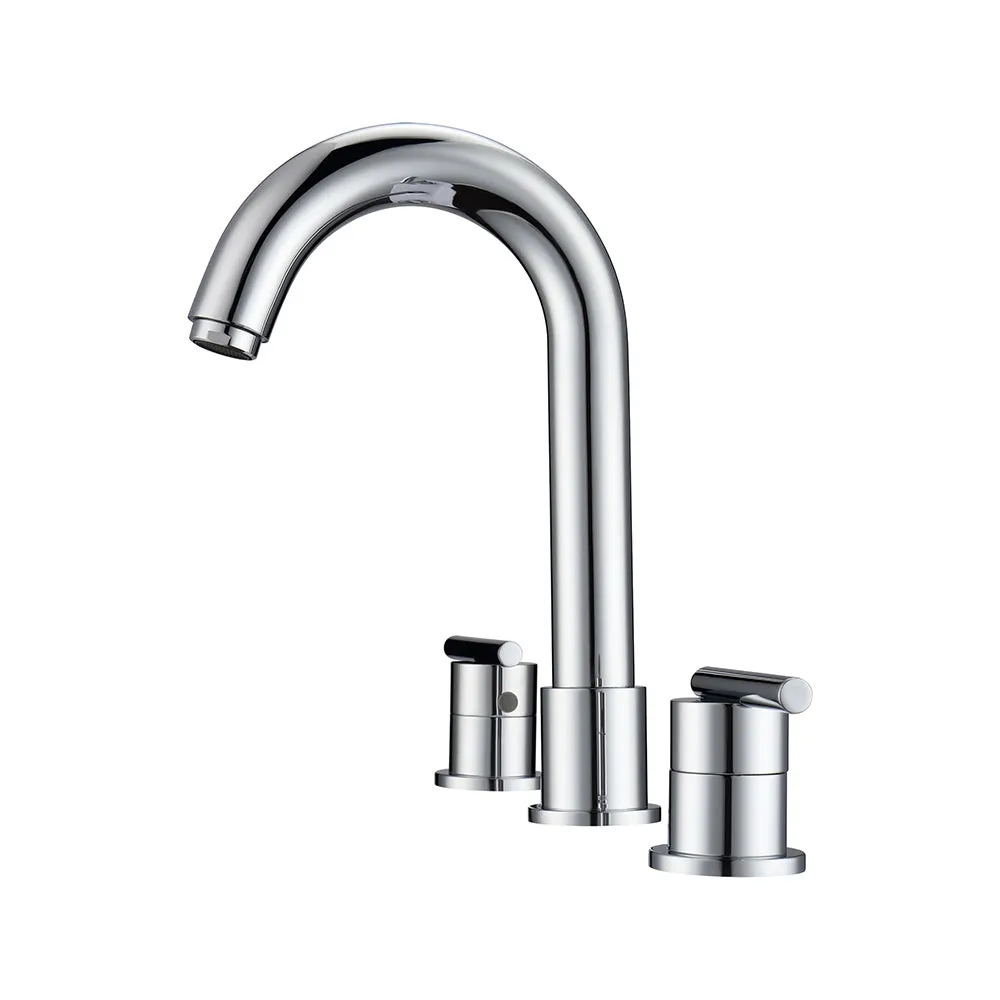 Conley Widespread Lavatory Faucet with Metal Lever Handles