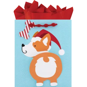 CORGI CHRISTMAS MD BAG