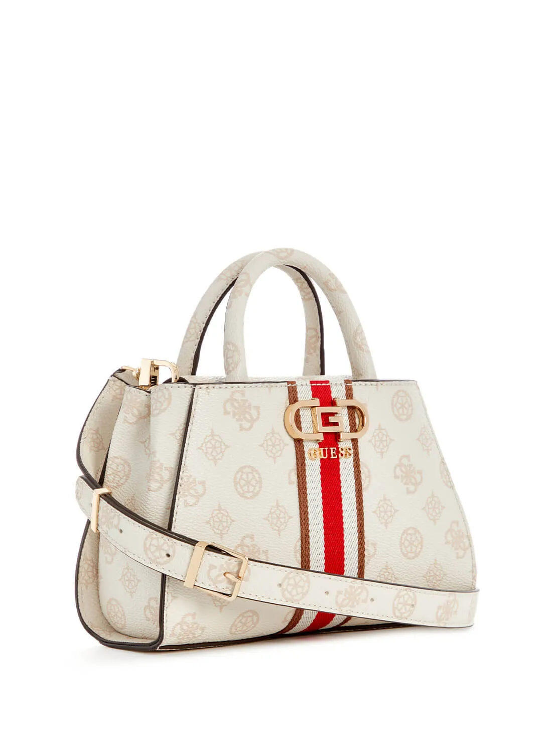 Cream Logo Nelka Mini Satchel Bag