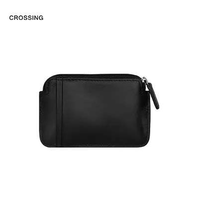 Crossing Infinite Leather Key Coin Pouch With Card Slots RFID