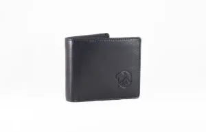 Dark Blue Genuine Leather Soft and Slim Wallet by ENAAF.