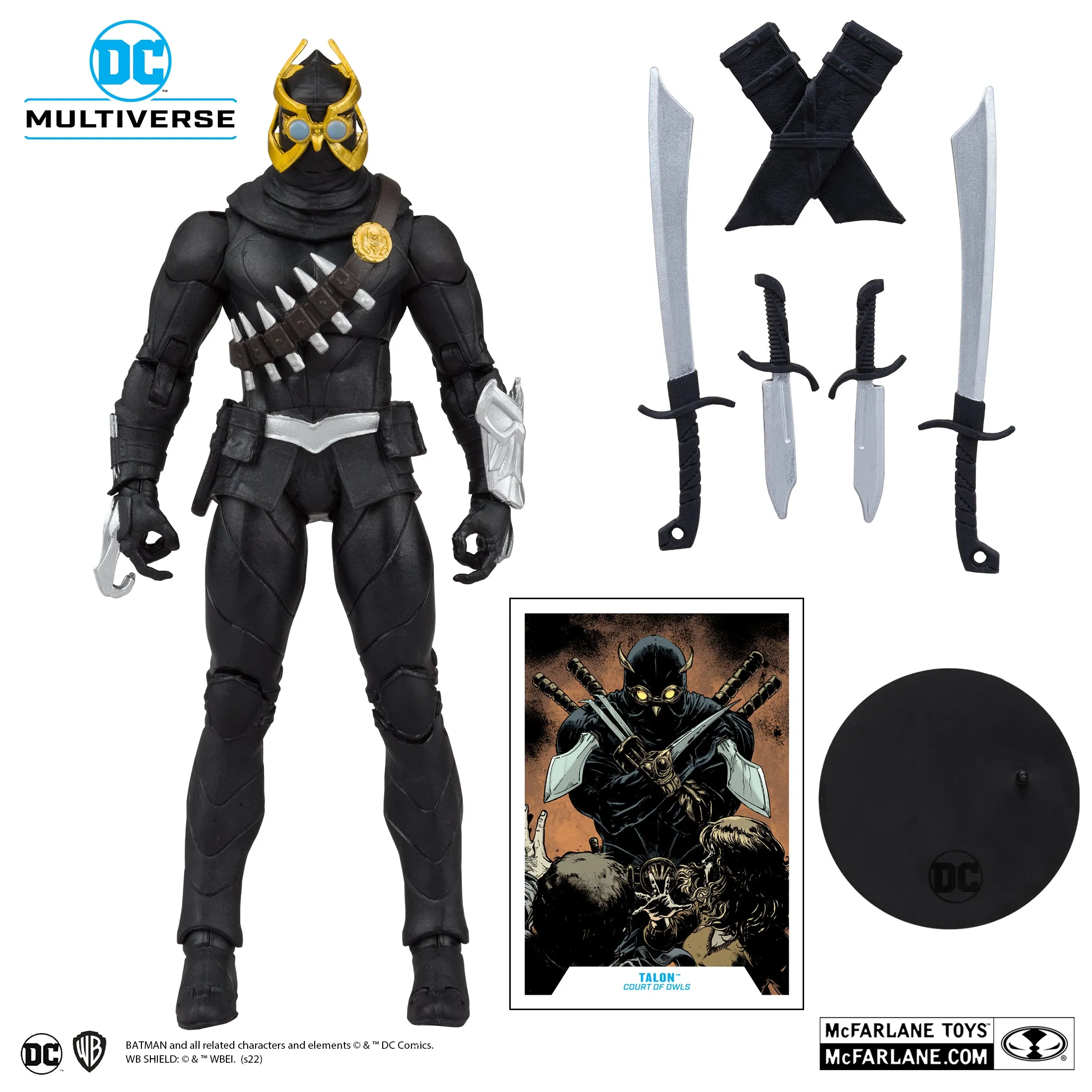 DC Multiverse Talon 7" Inch Scale Action Figure - McFarlane Toys