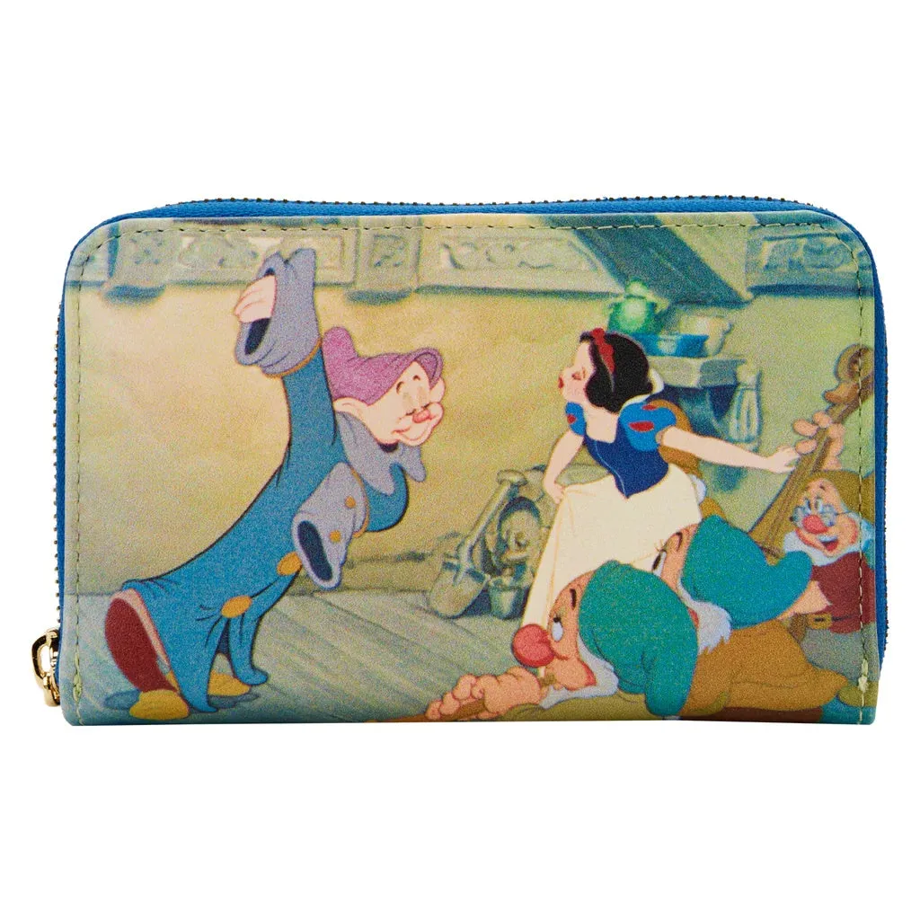 Disney Snow White Scenes Zip Around Wallet