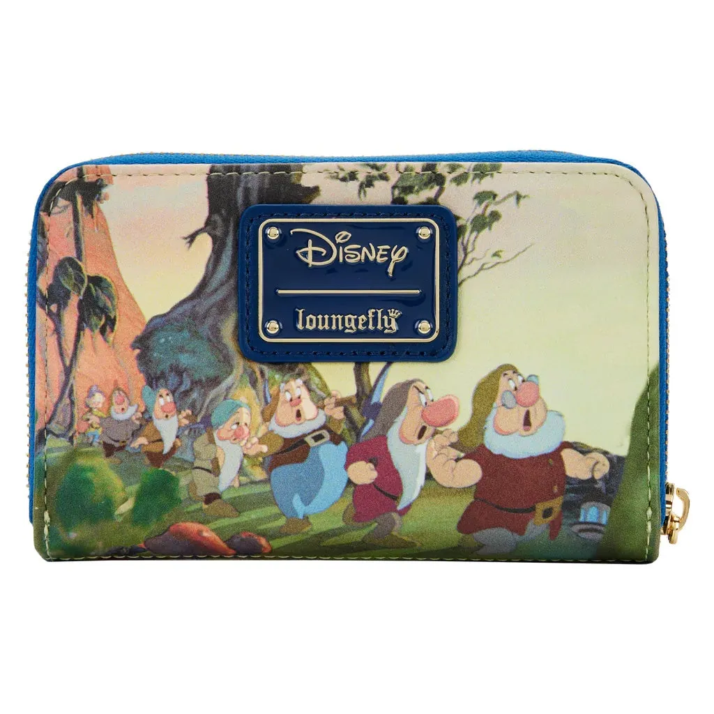 Disney Snow White Scenes Zip Around Wallet