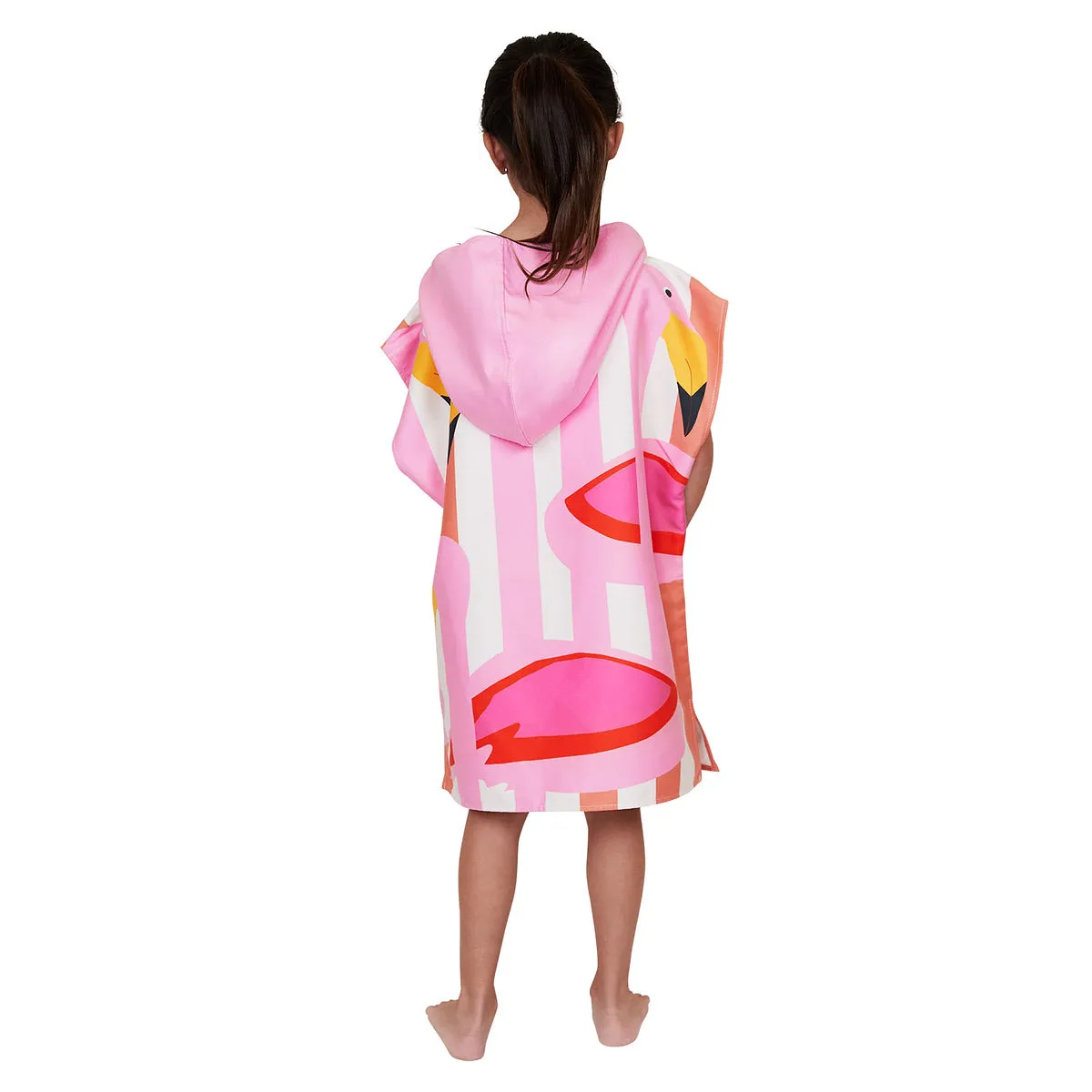 Dock & Bay Poncho Kids - Flamboyant Flamingos