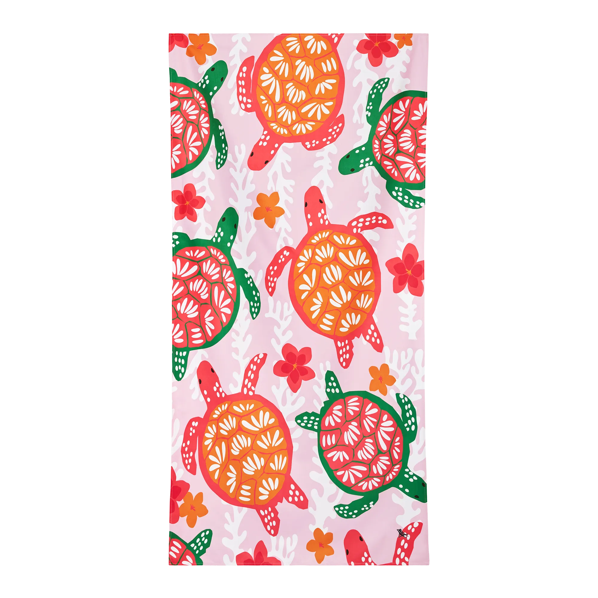 Dock & Bay Quick Dry Towel: Turtley Tropical