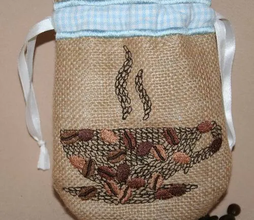 Drawstring Coffee Bag 09