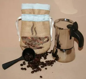 Drawstring Coffee Bag 09