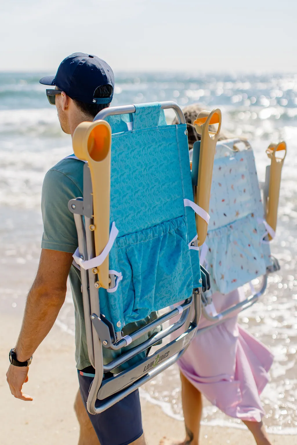 Dune High Beach Chair in The Gulls