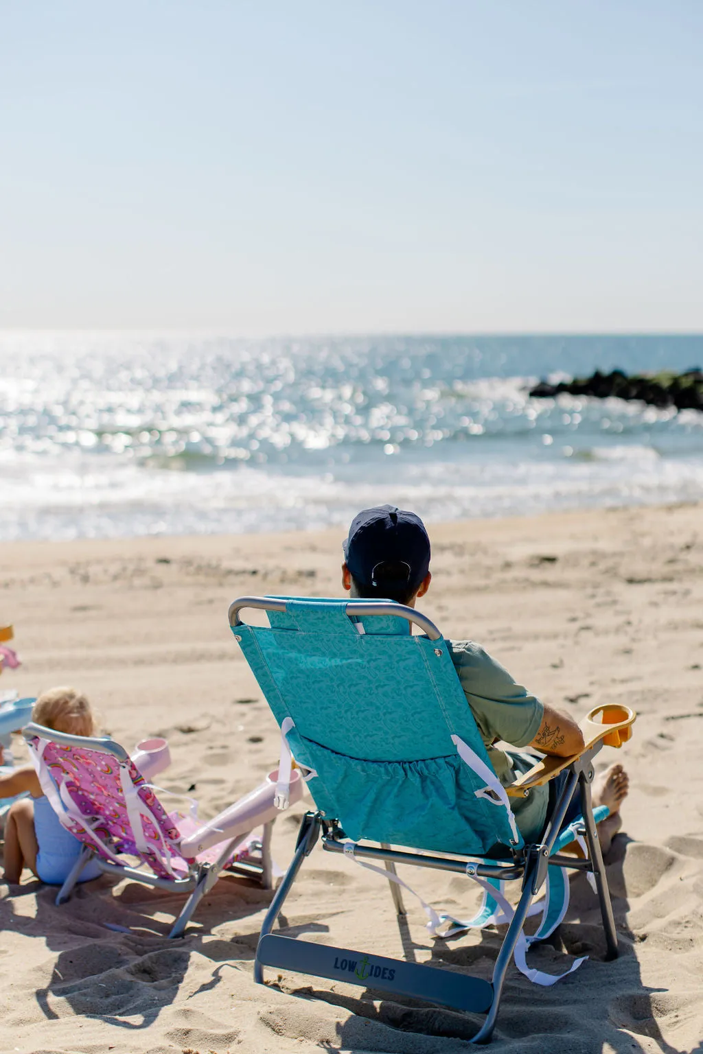 Dune High Beach Chair in The Gulls