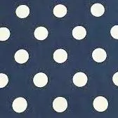 Eco Shopping Bag Large Denim Polka Dot