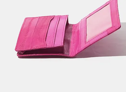 Eel skin Card Wallet - Mia