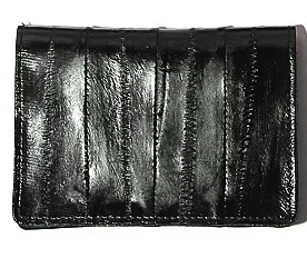 Eel skin Card Wallet - Mia